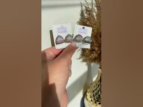 ⚜️ НОВИНКА ⚜️ СЕРЬГИ из Медицинского сплава. Вставка фианит . - YouTube