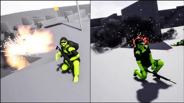 MANTAS WARBOX | [Yellow Army] Vs [Granade] Random Moments | Ragdoll Physics!