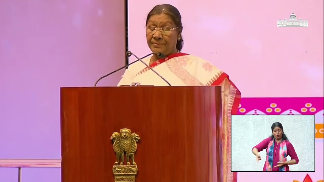 President Murmu addresses an event “सशक्त नारी, समृद्ध दिल्ली” organised by Govt. of NCT Delhi