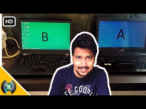 Transfer data @100MBps using LAN cable 💻↔💻