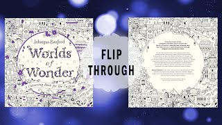 Worlds of Wonder by Johanna Basford 🗺 Flip Through