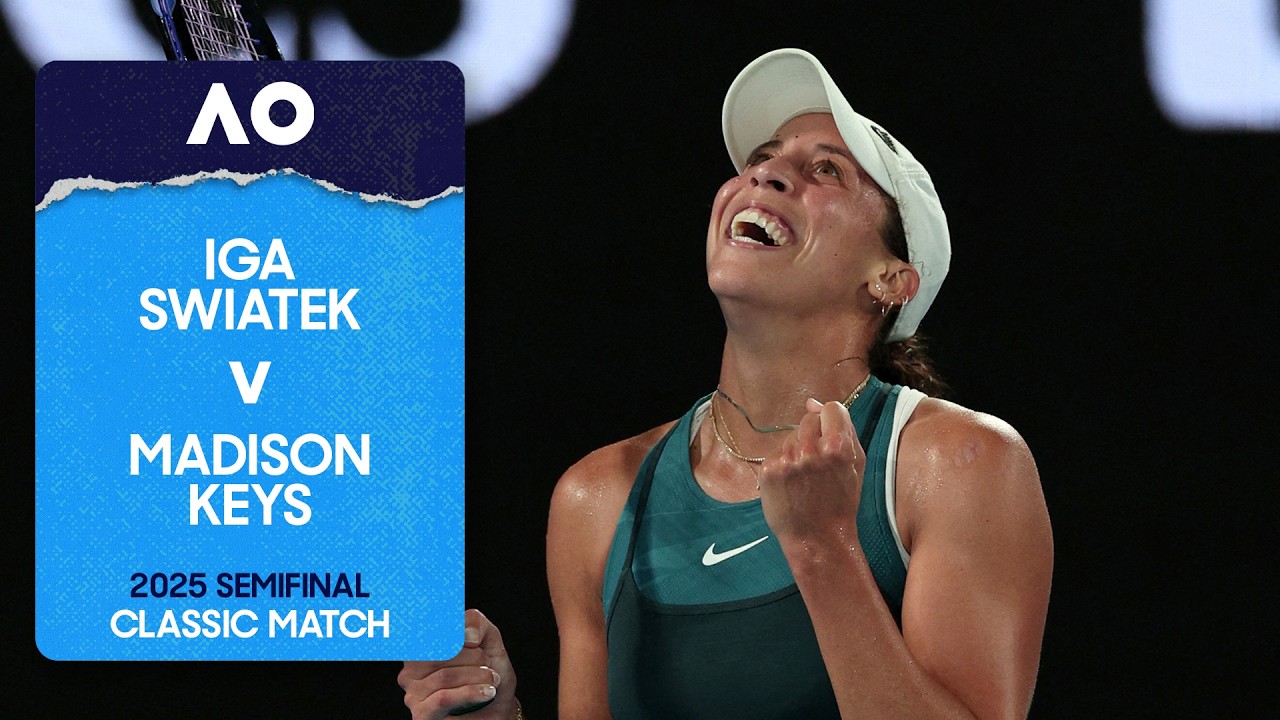 Iga Swiatek v Madison Keys Classic Match | Australian Open 2025 Semifinal