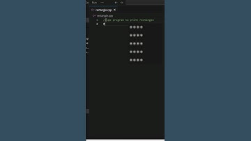 cpp program to print rectangle pattern #shorts #cplusplusprogramming #patternprogram#cppprogramming