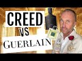 TOP 5 BEST CREED AND GUERLAIN FRAGRANCES FOR MEN - COLOGNE SHOWDOWN - GUERLAIN VS CREED!