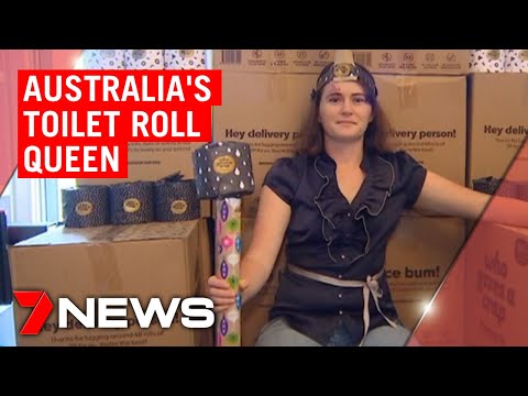 Woman accidentally orders 48 boxes of toilet paper  | 7NEWS