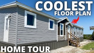 Floor plan EVERYONE & their MOMMA will LOVE! COOLEST home layout that exist! Mobile Home Tour