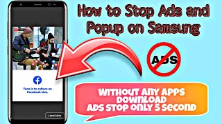 How to stop your mobile display ads and popup in Samsung | Samsung mobile screen ads ko band kare