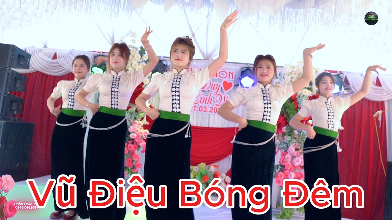 NGẤT NGÂY VỚI VŨ ĐIỆU BÓNG ĐÊM | NHÓM BAN MAI XINH ĐẸP