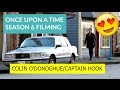 Colin O'Donoghue FILMING ONCE UPON A TIME 6x19 | Captain Hook