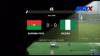 Match Highlights | Burkina Faso 0-0 Nigeria | WAFU Zone B Tournament