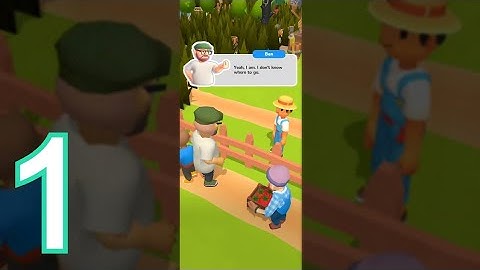 Little farm story idle - Gameplay Walkthrough Part 1 - Start with tomato field (iOS/Android)