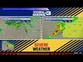Live coverage of severe weather in Kansas
