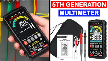 HABOTEST 5th Generation Multimeter Digital Professional DC TRMS Voltage Current Ohm 60mF Hz