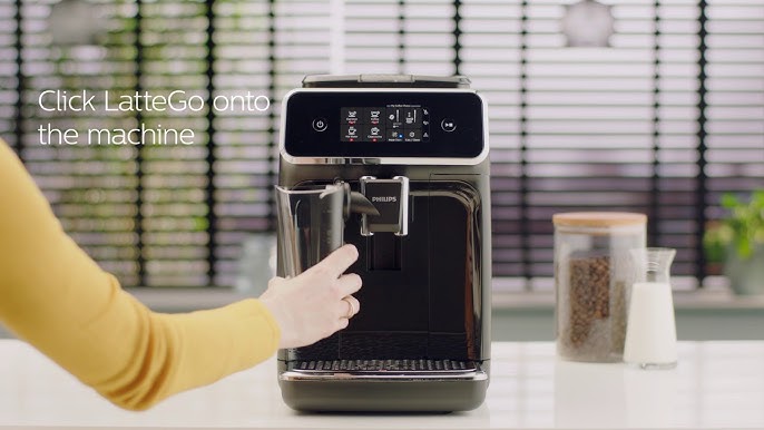 😊 PHILIPS SERIE 5400 - Cafetera Espresso Superautomática Sistema de Leche  LatteGo 