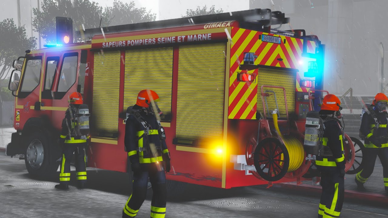[GTA5] TEMPÊTE CIARAN | LES POMPIERS ENCHAINENT LES INTERVENTIONS