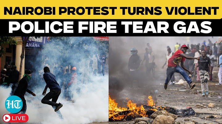Kenya Protest LIVE | Police In Kenya Fire Teargas At Protest Over Alleged Abductions | Nairobi
