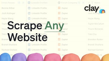 How to Scrape Data from Any Website on the Internet (B2B Sales) | Clay Prospecting (2/6)