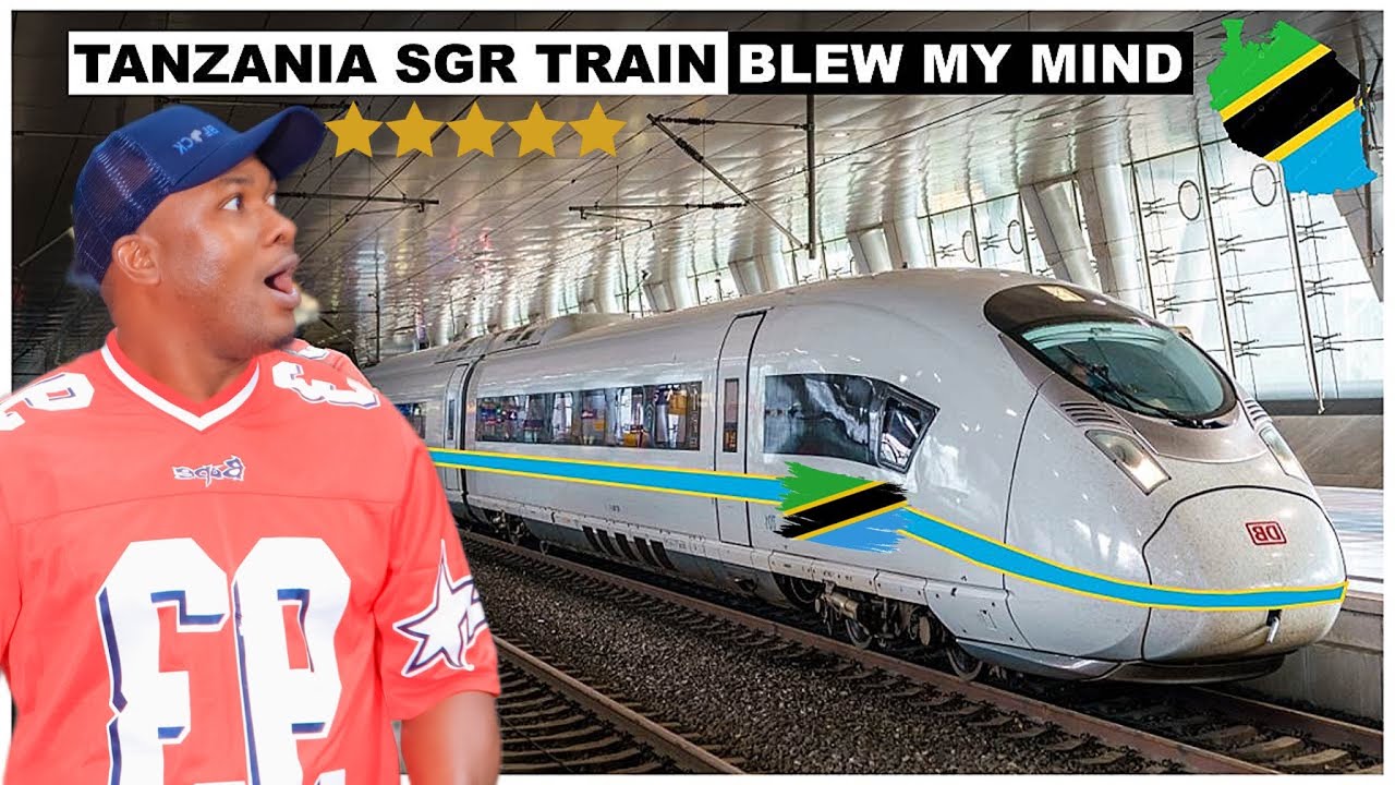 First Ride on TANZANIA’S New City Train! 🚆💥 (4K)