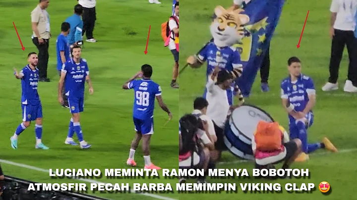 Atmosfir pecah!! Federico Barba memimpin Viking Clap!! Full after match PERSIB vs Bhayangkara FC 2-0