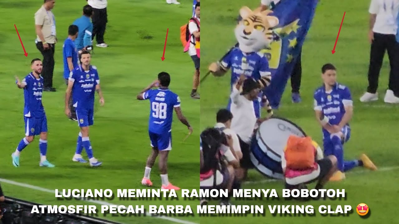 Atmosfir pecah!! Federico Barba memimpin Viking Clap!! Full after match PERSIB vs Bhayangkara FC 2-0