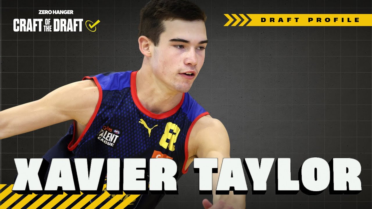 Ксавье Тейлор: Абсолютный защитник | Профиль драфта AFL 2025 | Мастерство драфта