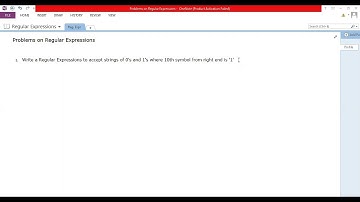 Problems on Regular Expressions | 2 |  25 |  Mithun B N