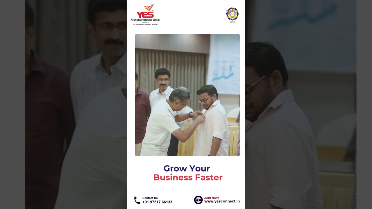 YES - Young Entrepreneur School | Theni Membership 2026–27 Now Open