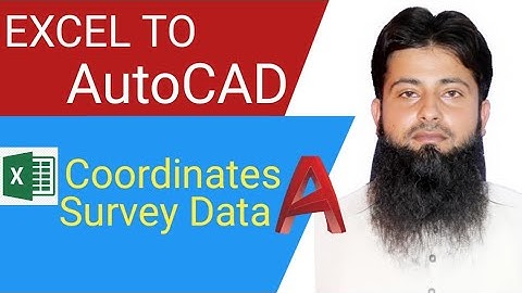 Excel To Autocad Coordinates 1