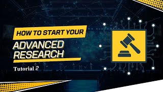 How to Kickstart Your Advanced Research with Law-Tech