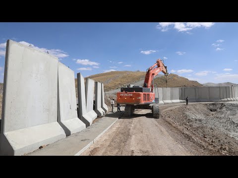 Van-İran sınır hattında yapılan duvarın 140 kilometresi tamamlandı