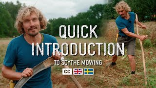 Quick Introduction to Scythe Mowing - Beginner's Guide
