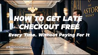How to Get Late Checkout Every Time Without Paying For It
