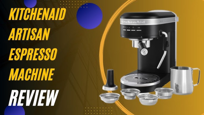 Review: KitchenAid Semi-Automatic Espresso Machine with Milk Frother -  Canadian Reviewer - Reviews, News and Opinion with a Canadian Perspective