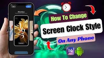 How To Change Home Screen Clock Style On Android