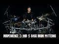 JamesPayneDrums.com - 3 AND 5 BASS DRUM STROKE PATTERNS Drum Lesson Preview