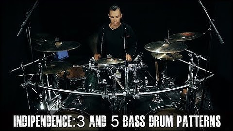 JamesPayneDrums.com - 3 AND 5 BASS DRUM STROKE PATTERNS Drum Lesson Preview