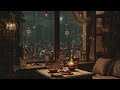 Calm Spiritual Atmosphere 🌧️ Rainy Night Ramadan Background with Gentle Rain Ambience