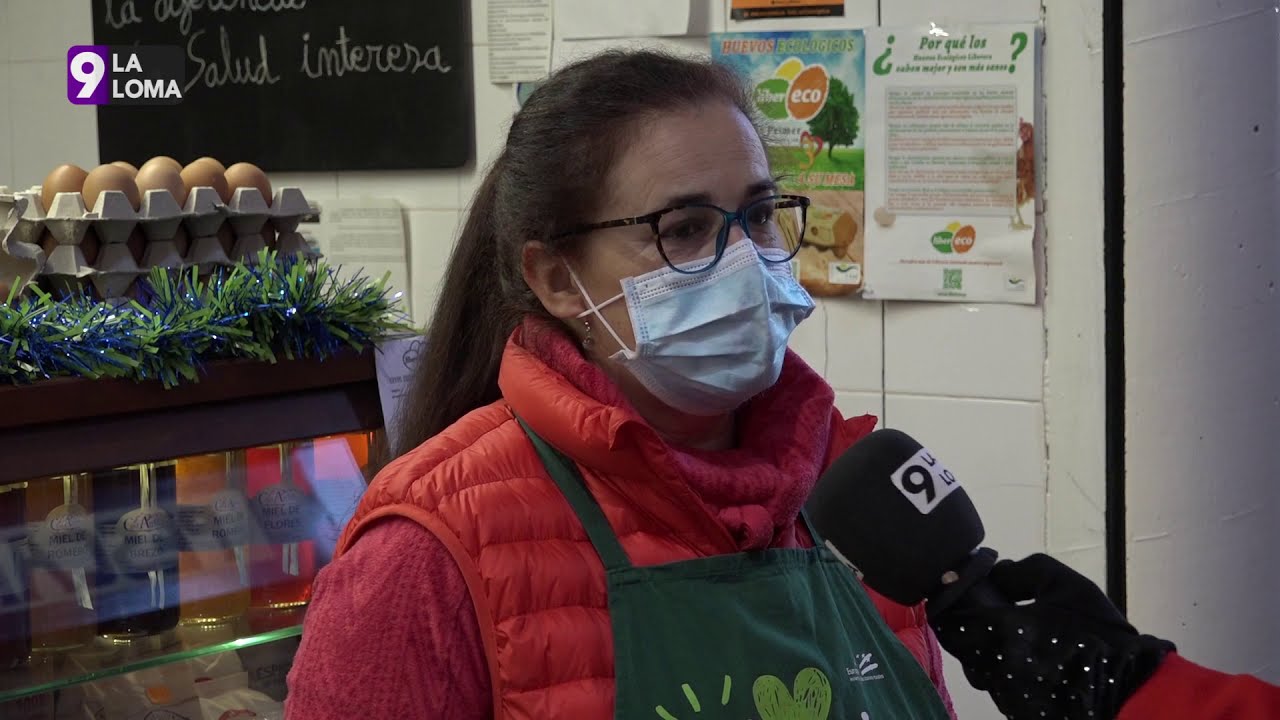 Navidad en La Loma 2020 · Cesta de navidad del Mercado de abastos de Úbeda