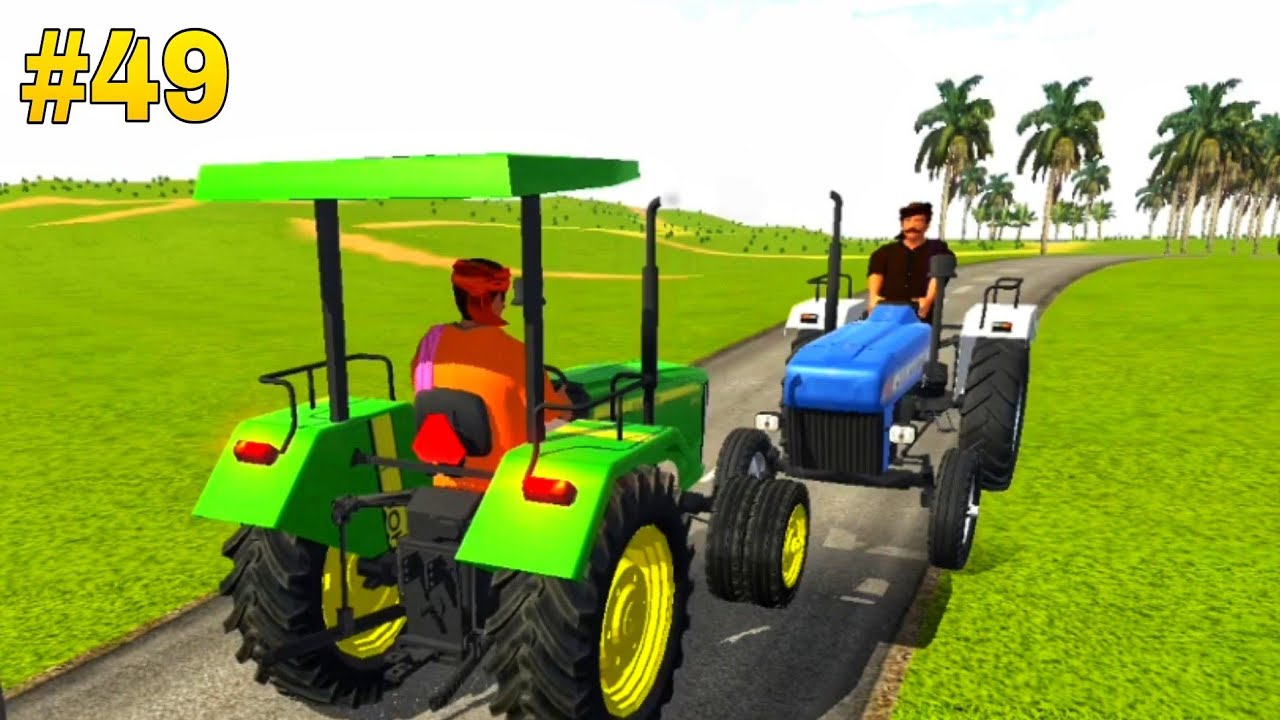 Double Tyre Tractor Indian Tractor Driving 3d Android Gameplay Part