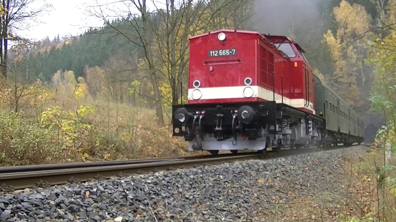 Nach Altenberg mit der PRESS V100 auf der Müglitztalbahn