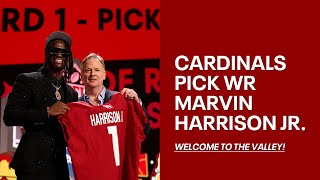 NFL Draft: Cardinals select WR Marvin Harrison Jr.