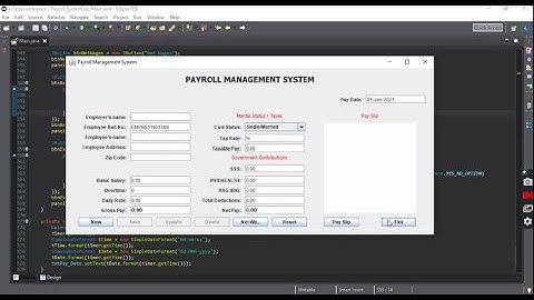 Payroll Management System - Full Source Code