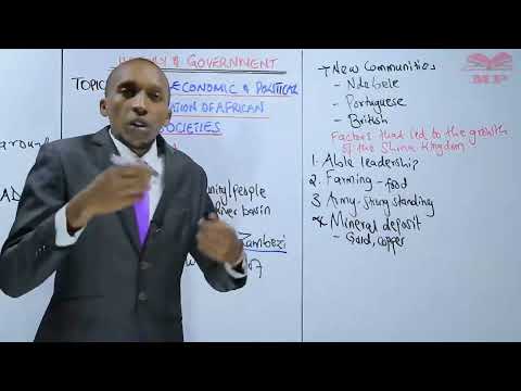 GROWTH OF SHONA KINGDOM