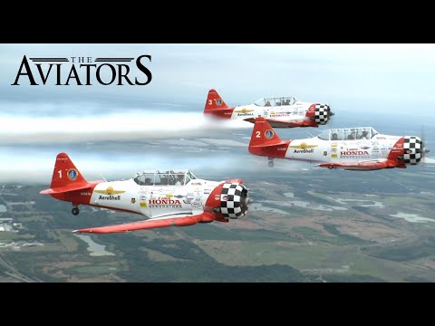 Aeroshell Aerobatic Team in action at Sun N' Fun