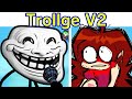 Friday night funkin vs trollge v2  funkin physics 20 cutscenes fnf modtroll incidenttrollface