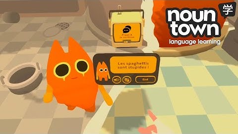 OVERVIEW - Noun Town Language Learning | Part X Gameplay | Meta Quest Pro VR