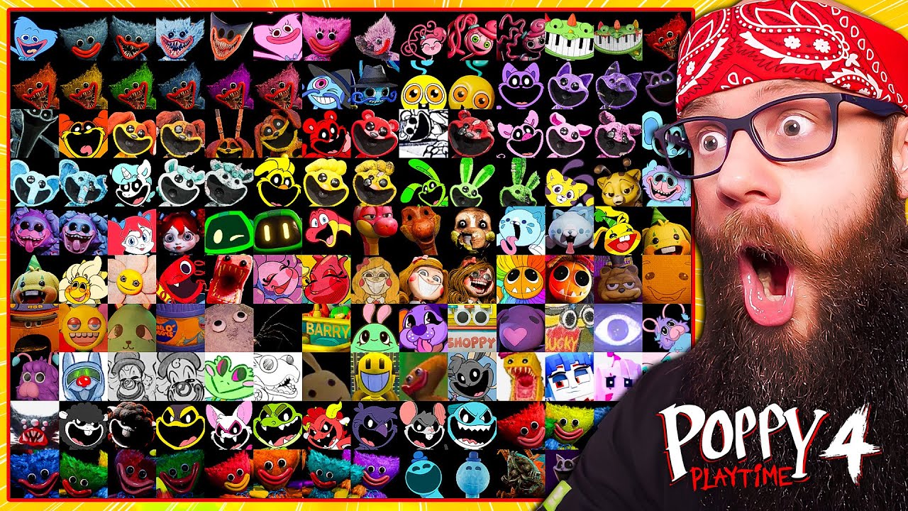 Robimy *TIER LISTĘ* "WSZYSTKICH POSTACI" z POPPY PLAYTIME...