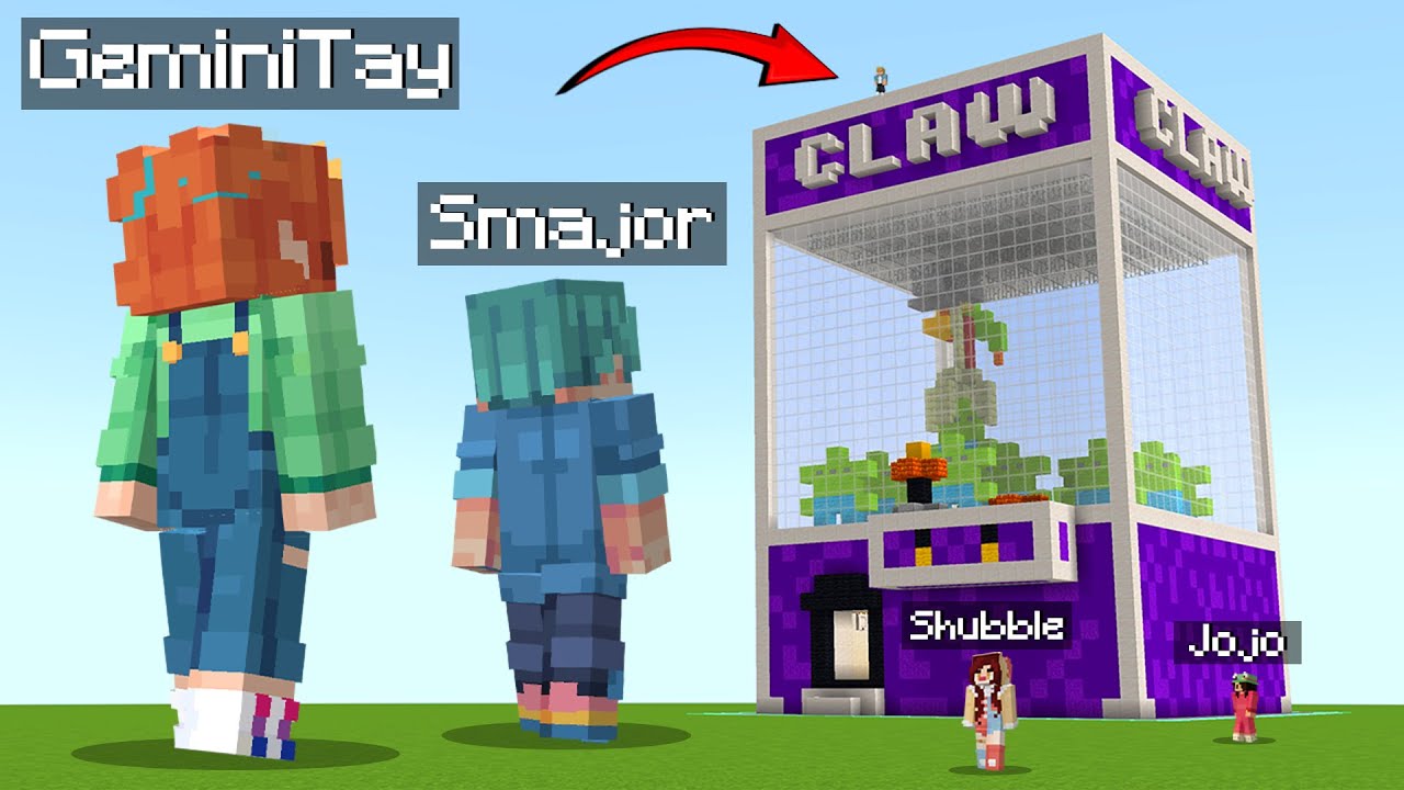 BUILD AND SEEK /w GeminiTay, Smajor, Shubble & Jojo!