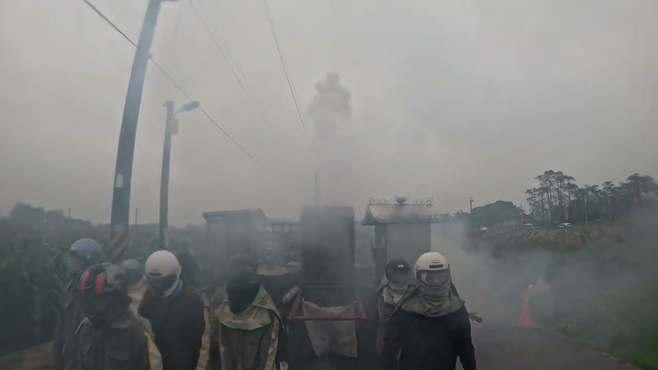 2025鹽水蜂炮 15下午場 南廈山庄~中型炮城