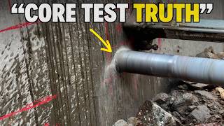 Cube Test Passed… But Is Your Concrete REALLY Strong? Core Cut Test Explained